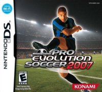 Winning Eleven Pro Evolution Soccer 2007 Nintendo DS US box art